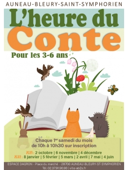 Heure du conte - Rendez-vous du 1er semestre 2022