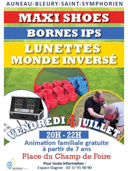 Animations sportives - Vendredi 4 juillet de 20h à 22h