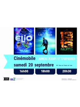 Cinémobile - Samedi 20 septembre sur le parking de la Poste