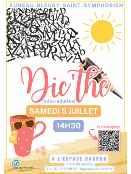 Dic'thé - Samedi 5 juillet à 14h30
