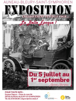 EXPOSITION : Embarquement immédiat pour ... la belle époque ! Du 5 juillet au 1er septembre
