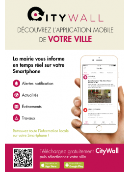 Soyez informés en temps réel : Téléchargez l'application gratuite CityWall