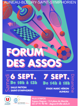 Forum des assos - Samedi 6 et dimanche 7 septembre 2025